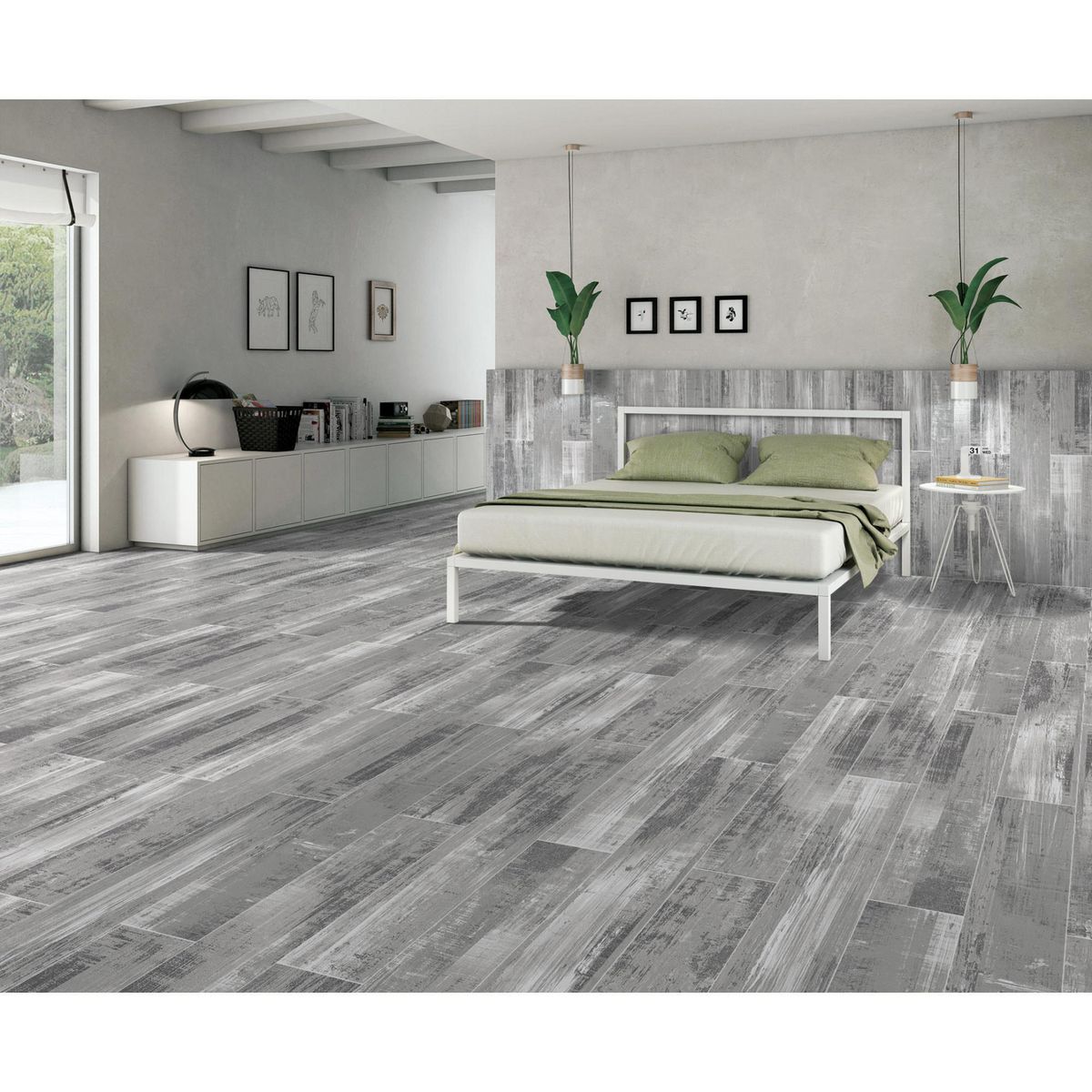 KLIPEN - Porcelanato Marrón Maderado 20x122cm 1.2m2 Berrywood