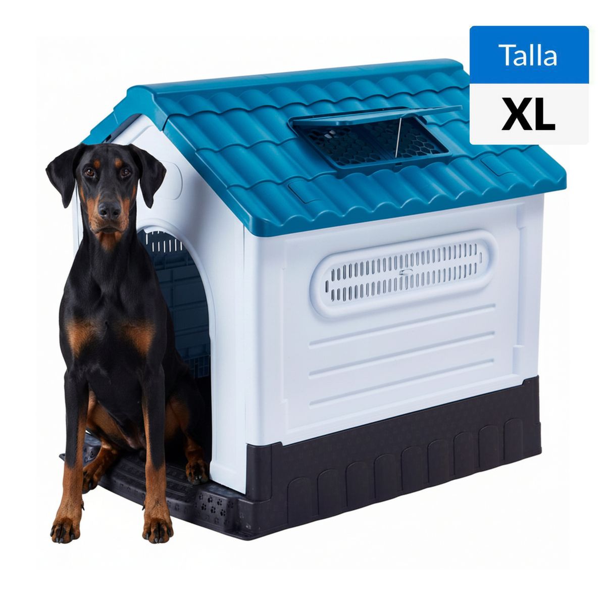 Casa para Perro Raza Mediana 88x99x105cm, marca PETIZOOS - Foto 2
