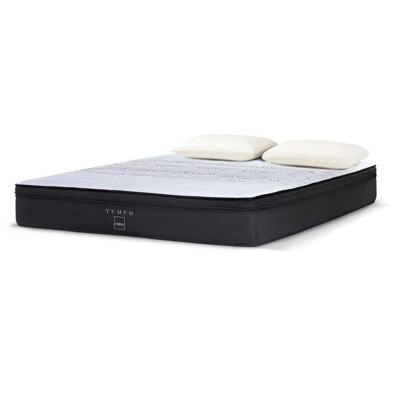 ROSEN - Colchón Tempo Queen + 2 Almohadas Memory Max