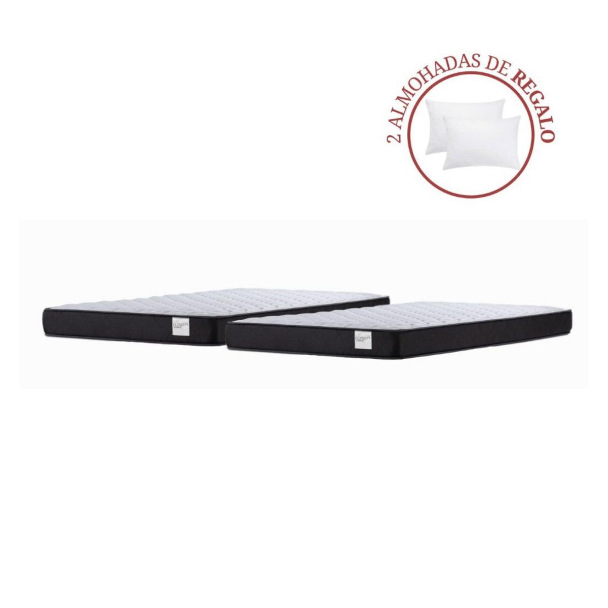 ROSEN - Combo 2 Colchón Move Queen + 2 Almohadas
