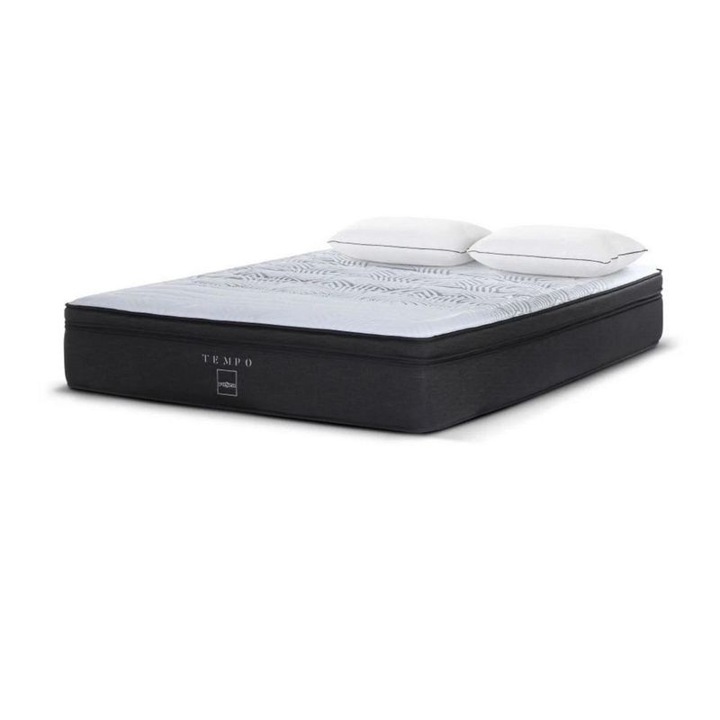 ROSEN - Colchón Tempo 2 Plazas + 2 Almohadas Memory Max