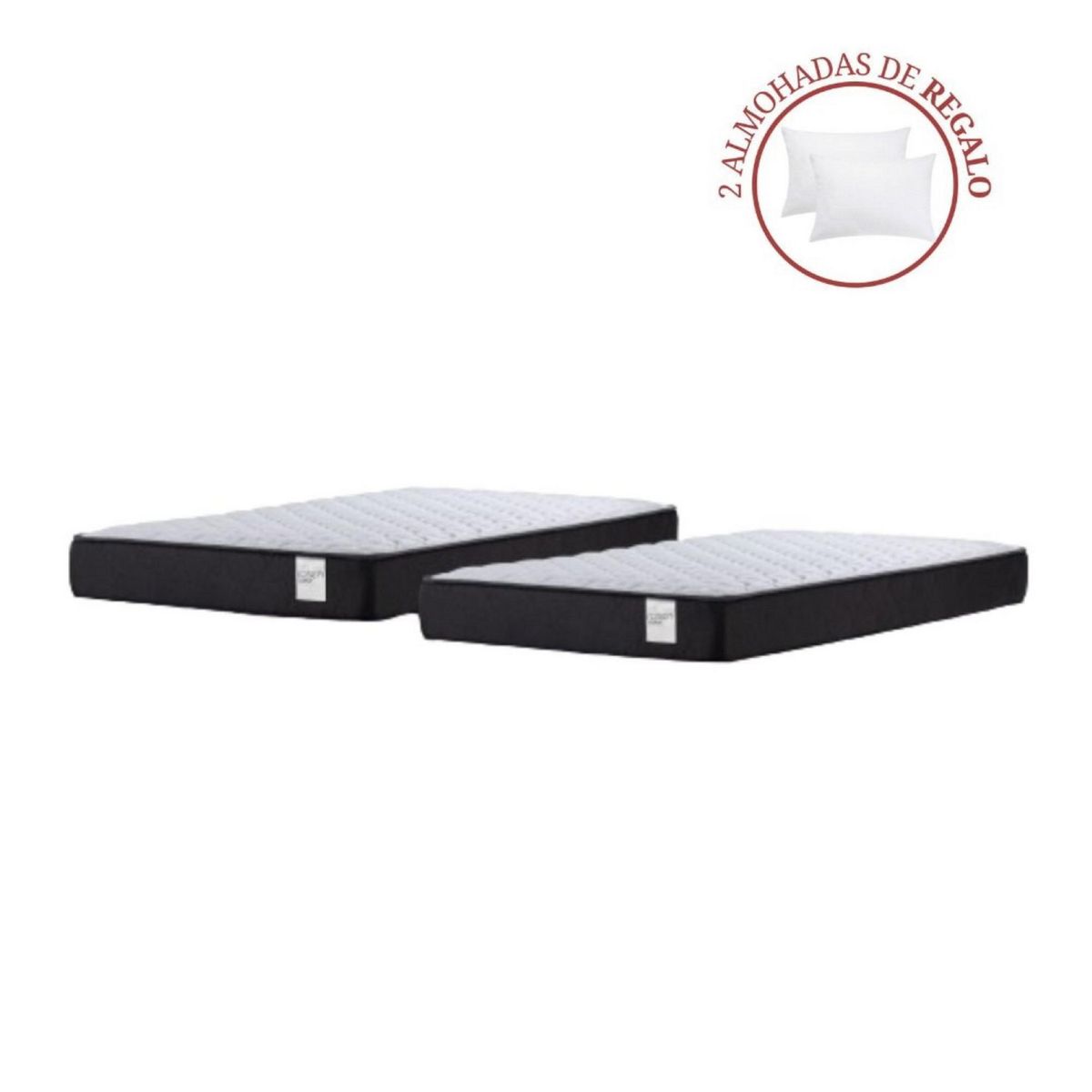 ROSEN - Combo 2 Colchón Move 1 Plaza + 2 Almohadas