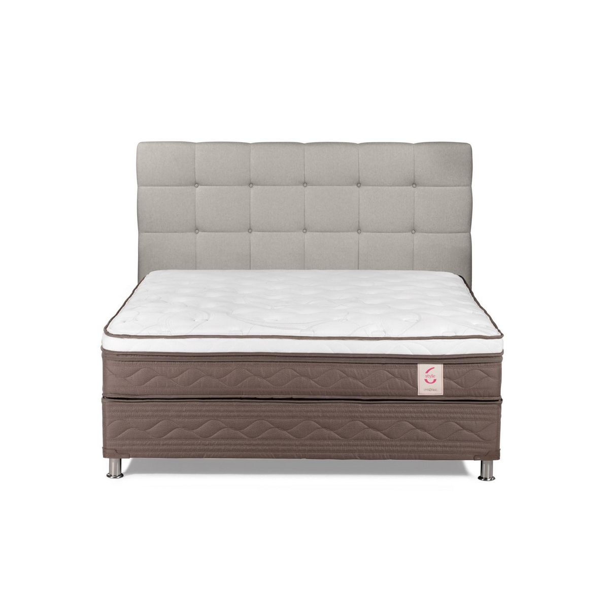 ROSEN - Box Tarima New Style 6 Queen Issey Niebla