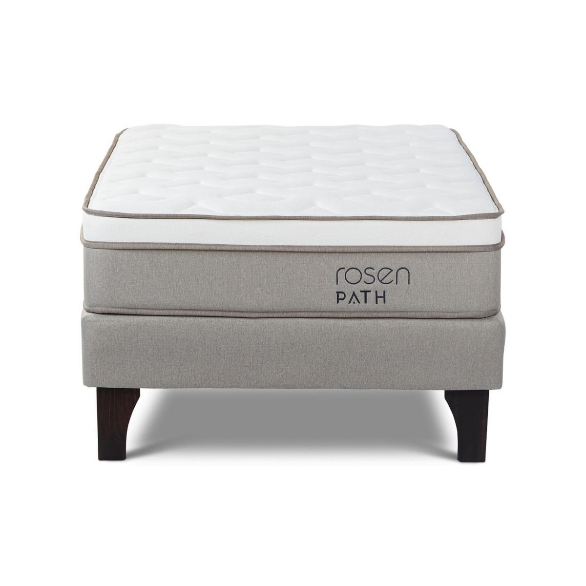 ROSEN - Cama Europea Path Niebla 1.5 Plazas