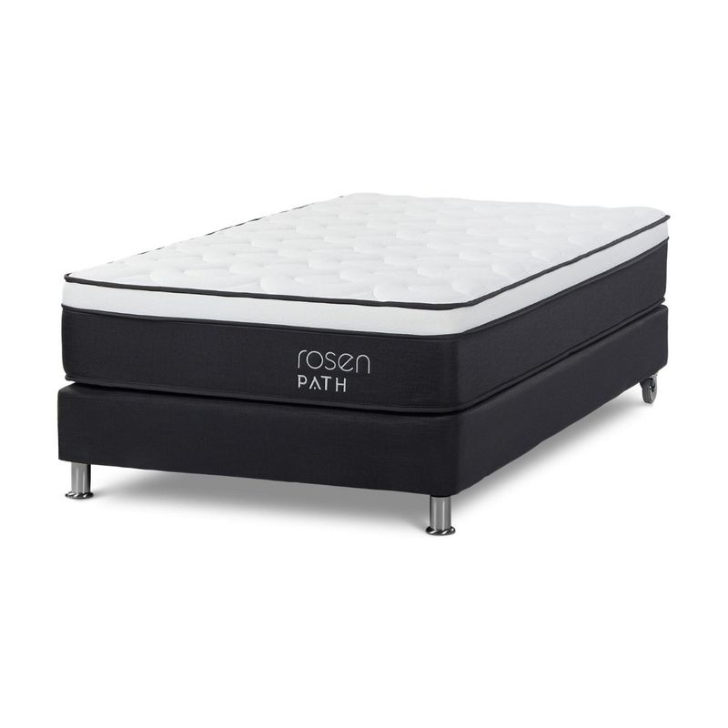 ROSEN - Box Tarima Path Grafito 1.5 Plazas