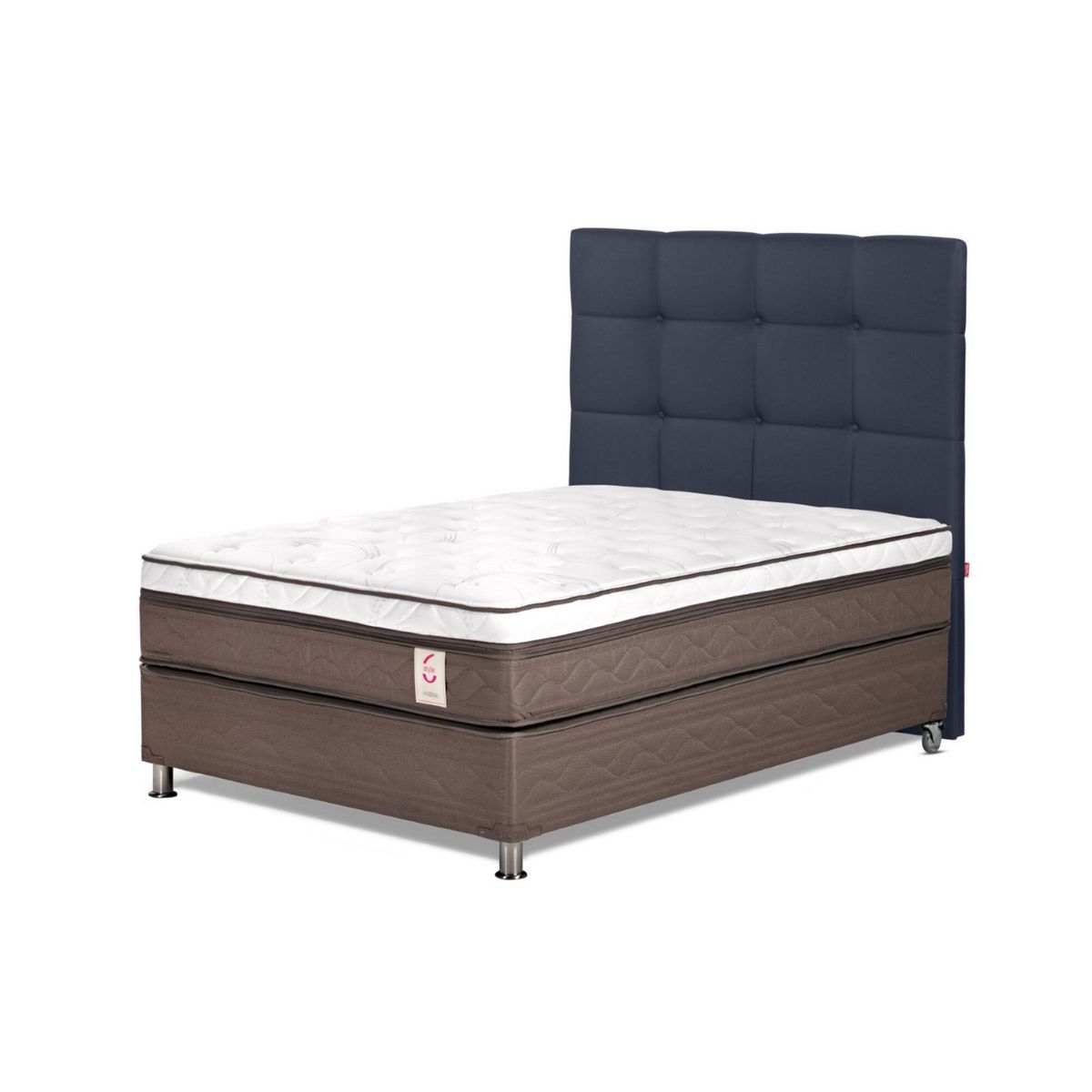 ROSEN - Box Tarima New Style 6 1.5 Plazas Issey Azul