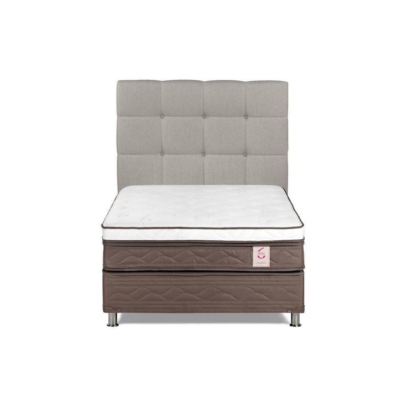 ROSEN - Box Tarima New Style 6 1.5 Plazas Issey Niebla