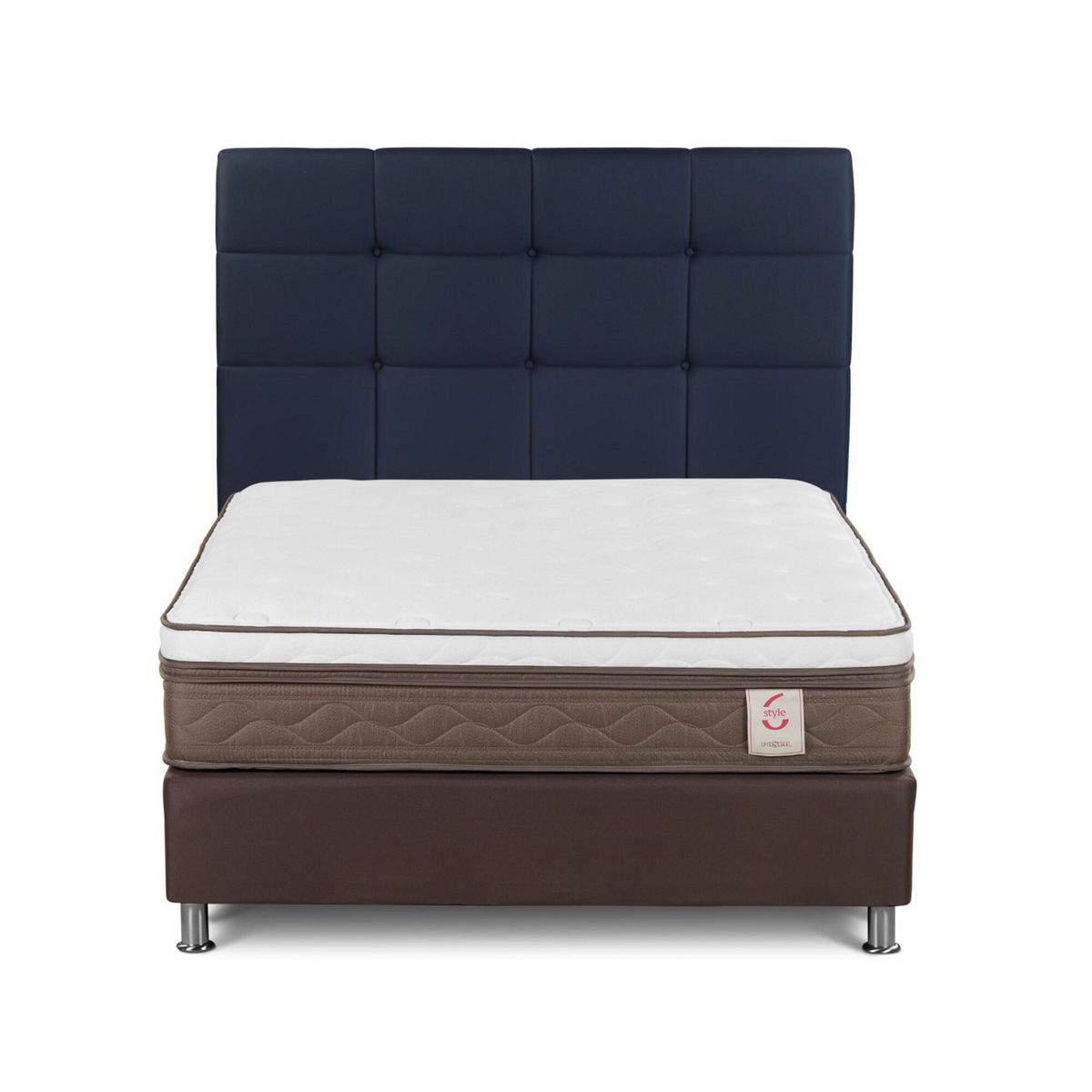 ROSEN - Box Tarima New Style 6 2 Plazas Issey Azul