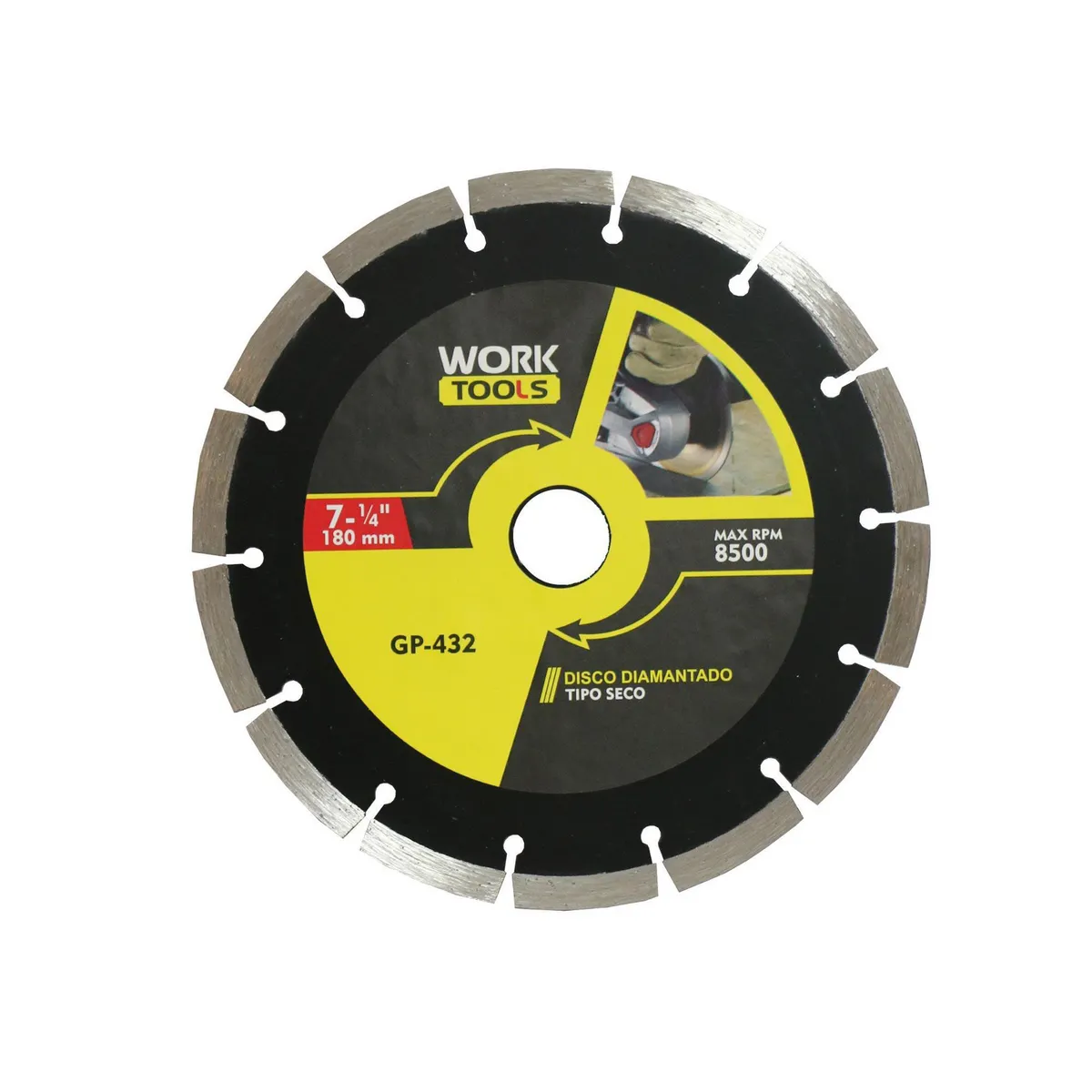 MAJOR - Disco De Corte 7 - 1/4" 180 Mm Abierto