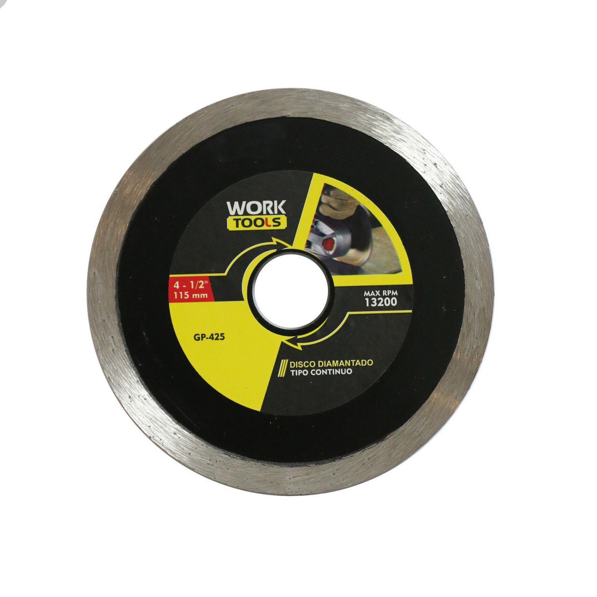 MAJOR - Disco De Corte para cerámica4 - 1/2" 115 Mm Continuo