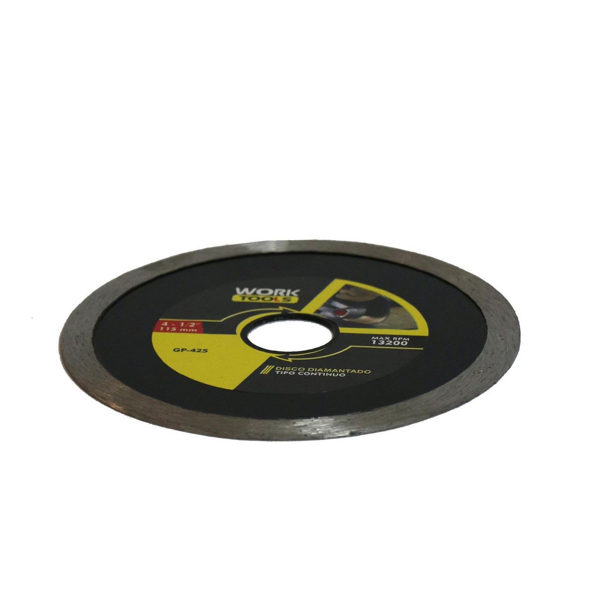 MAJOR - Disco De Corte para cerámica4 - 1/2" 115 Mm Continuo