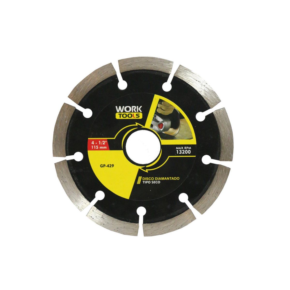 MAJOR - Disco De Corte 4 - 1/2" 115 Mm Abierto