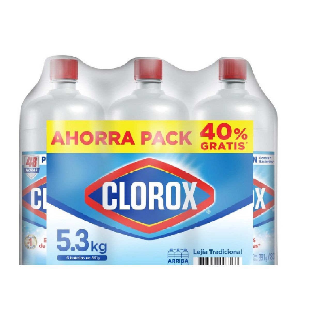 CLOROX - Ahorra Pack 6/884gr