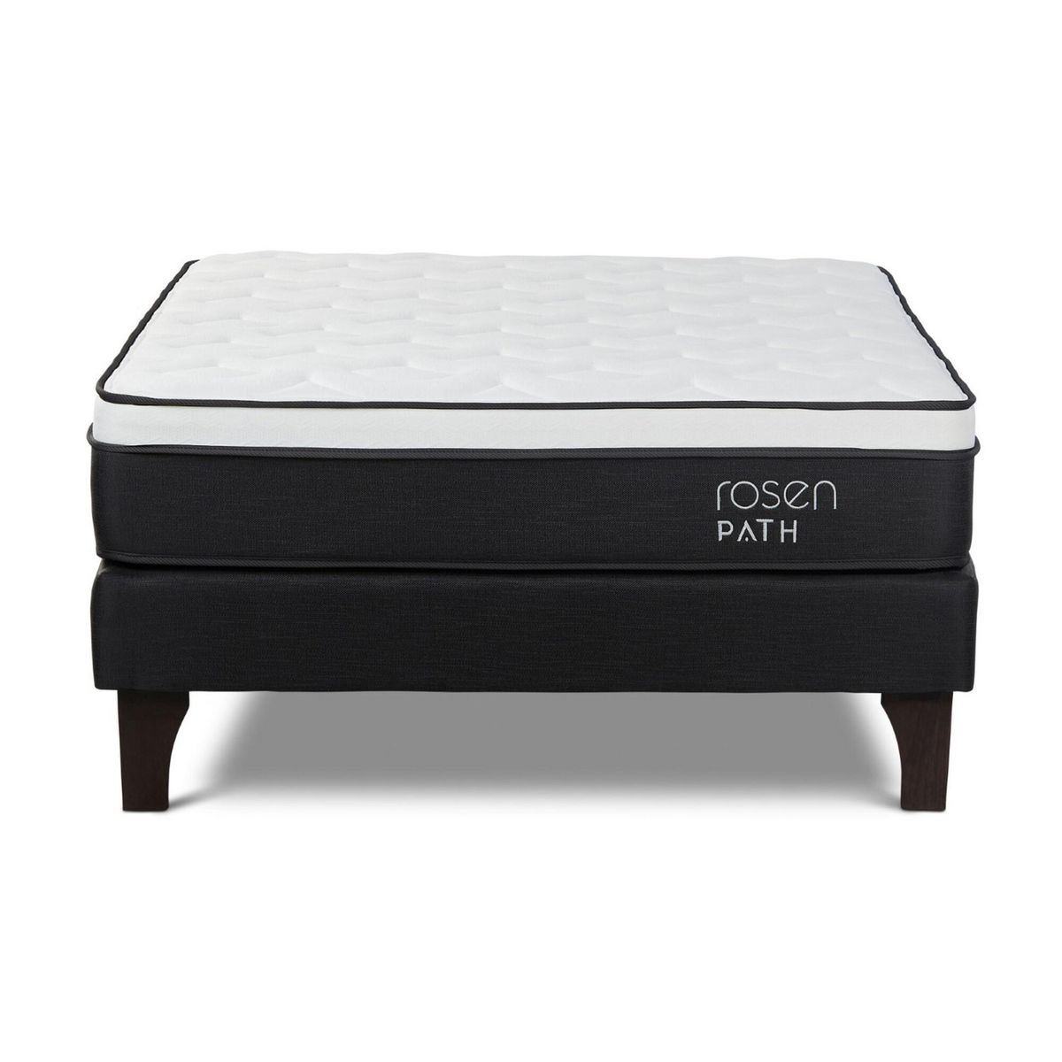 ROSEN - Cama Europea Path Grafito 2 Plazas
