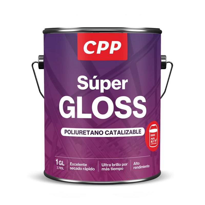 CPP - Pintura Gloss Cpp Transparente 1 gl