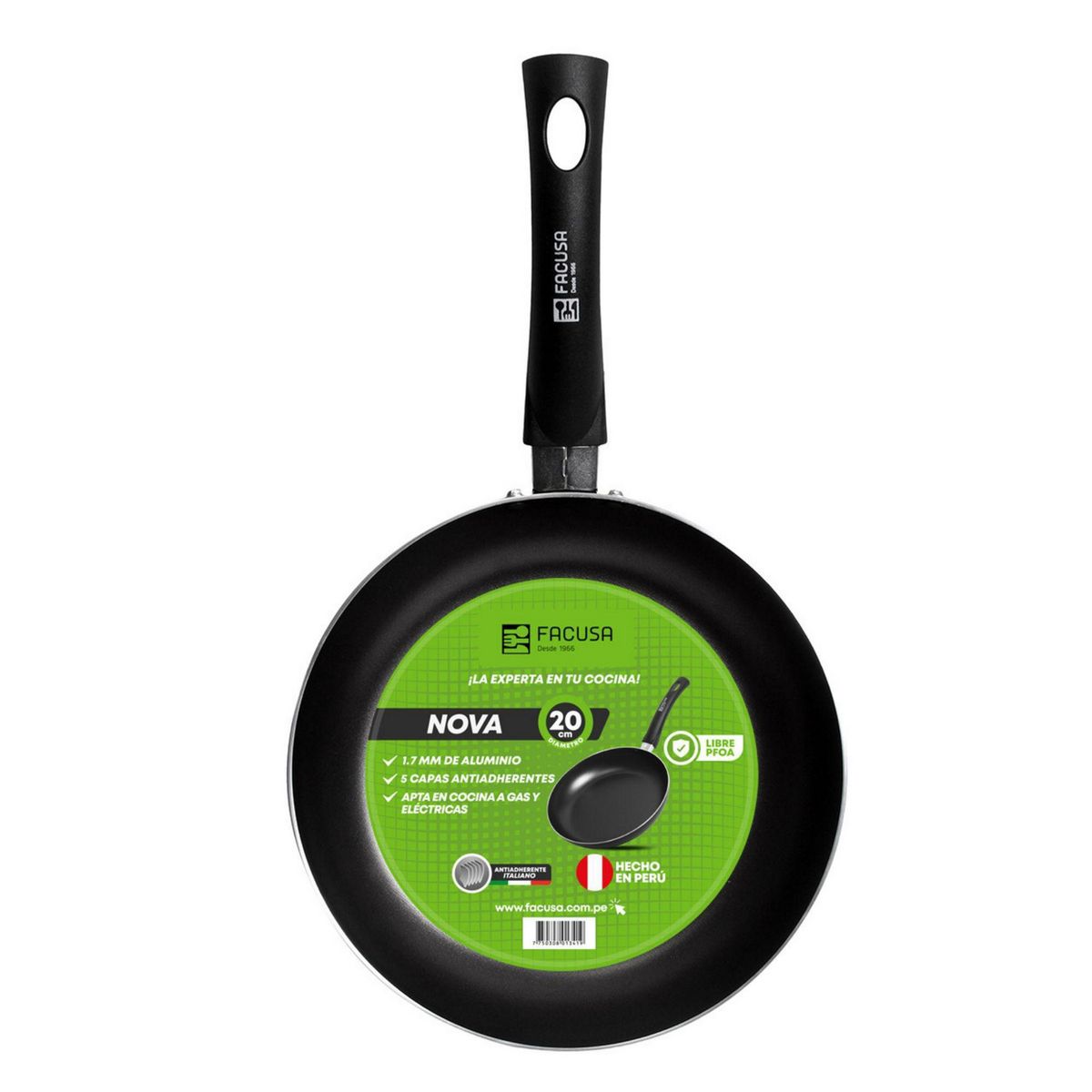 FACUSA - Sartén Nova con Espátula 20cm