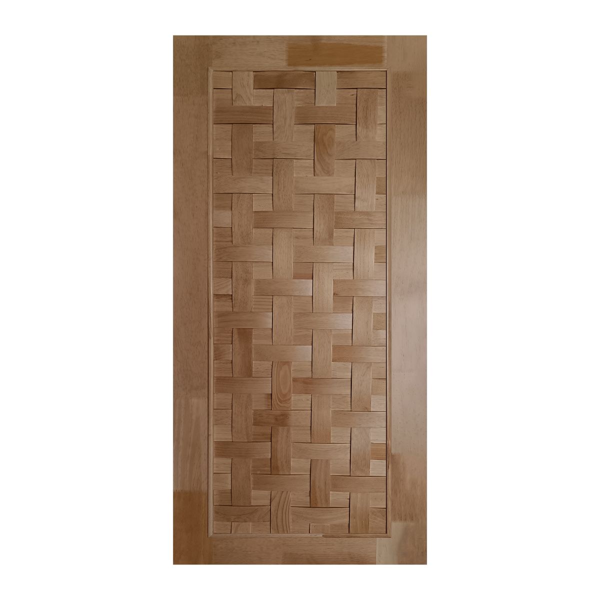 PAMA - Puerta de madera Principal Pino Radiata Mach Nat Bisel Nueva Your