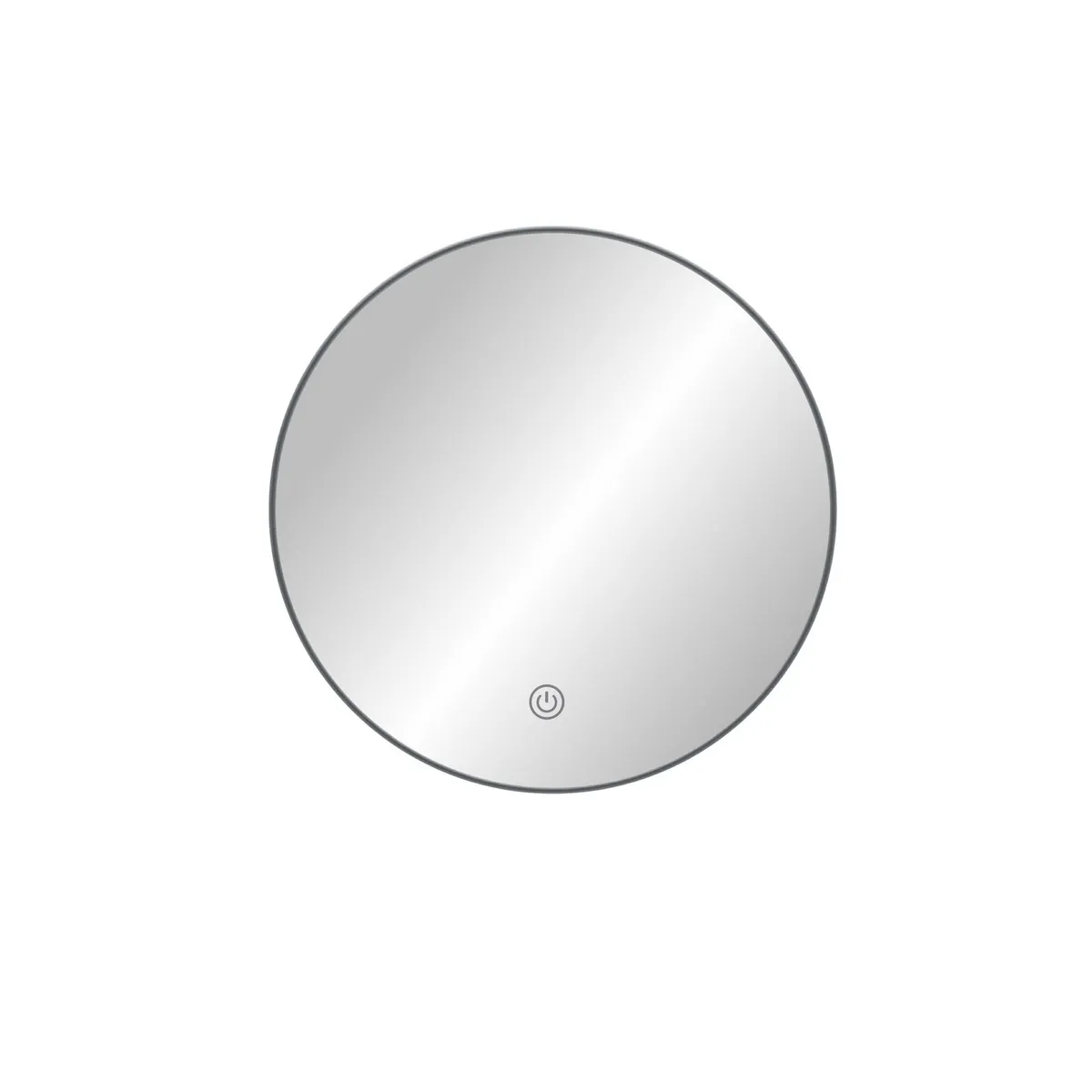 AMERICAN FURNITURE - Espejo LED de Baño París Blanco/Gris