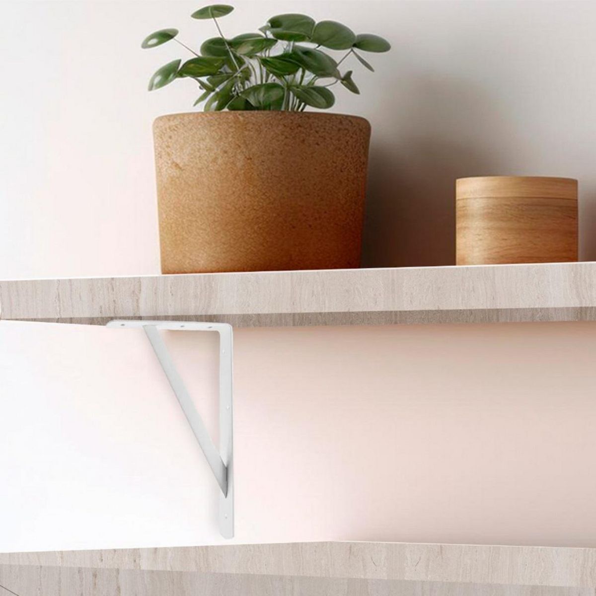 LUCANAS FURNITURE - Repisa de Melamina Piedra Clara 30x60cm