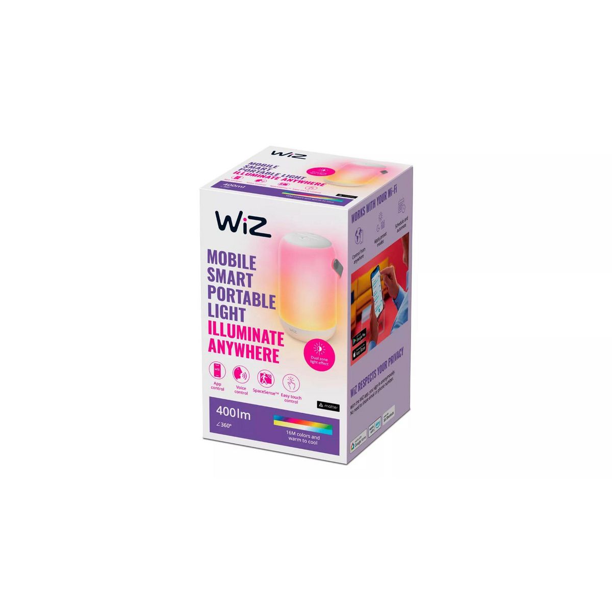 WIZ - Wiz Lámpara Portable Light EU