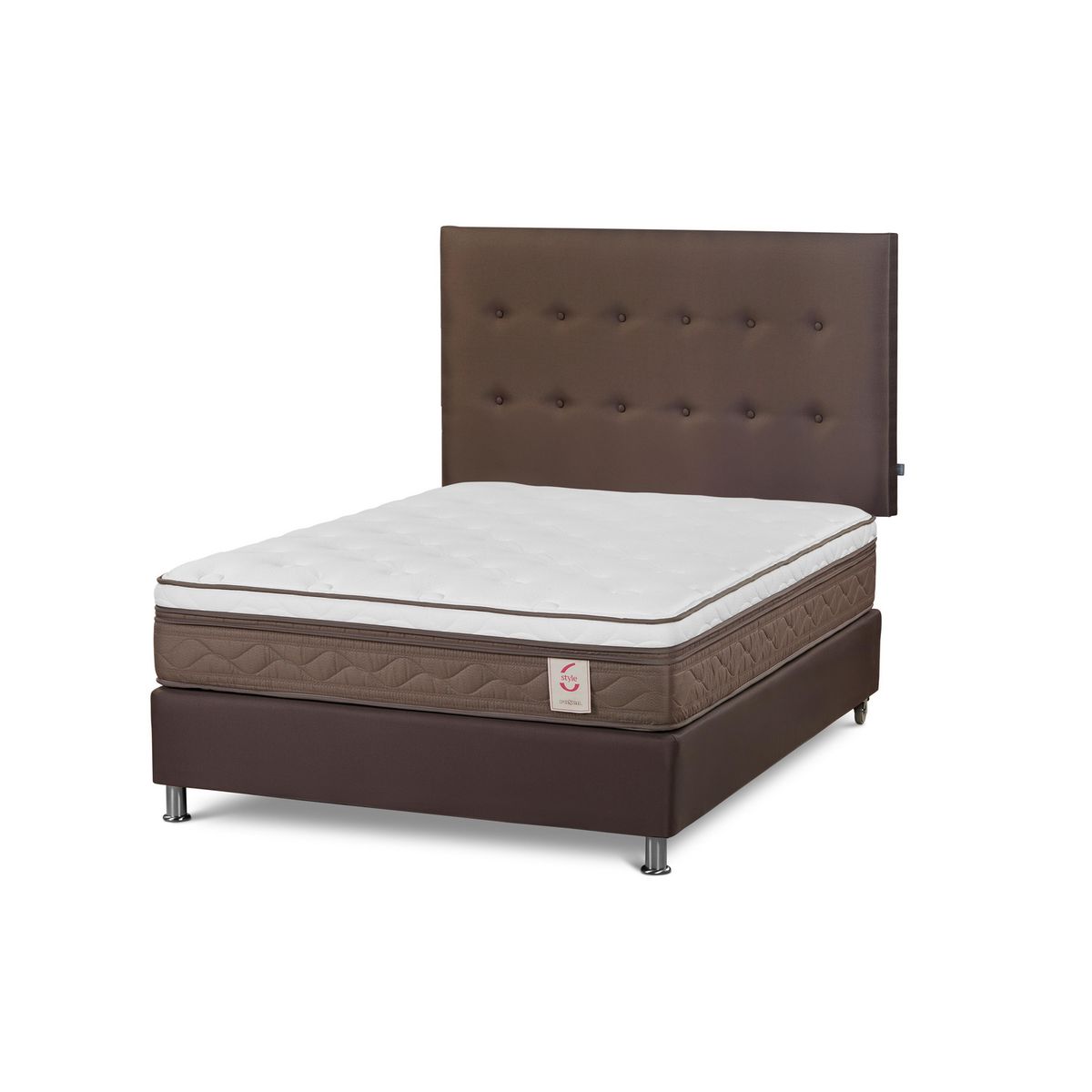 ROSEN - Box Tarima New Style 6 2 Plazas West Café