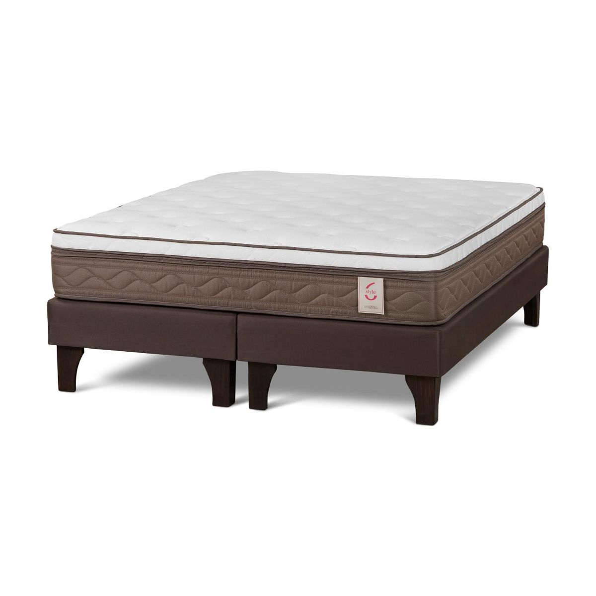 ROSEN - Cama Europea New Style 6 King Café
