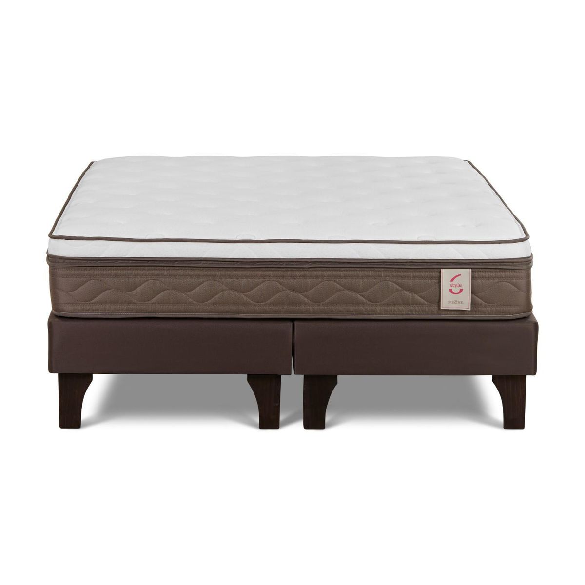 ROSEN - Cama Europea New Style 6 King Café
