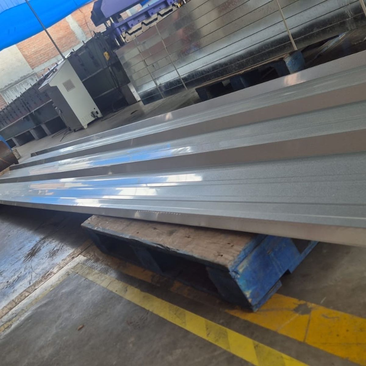  - Techo Aluzinc Natural Junco Metal 1x3.6mx0.3mm