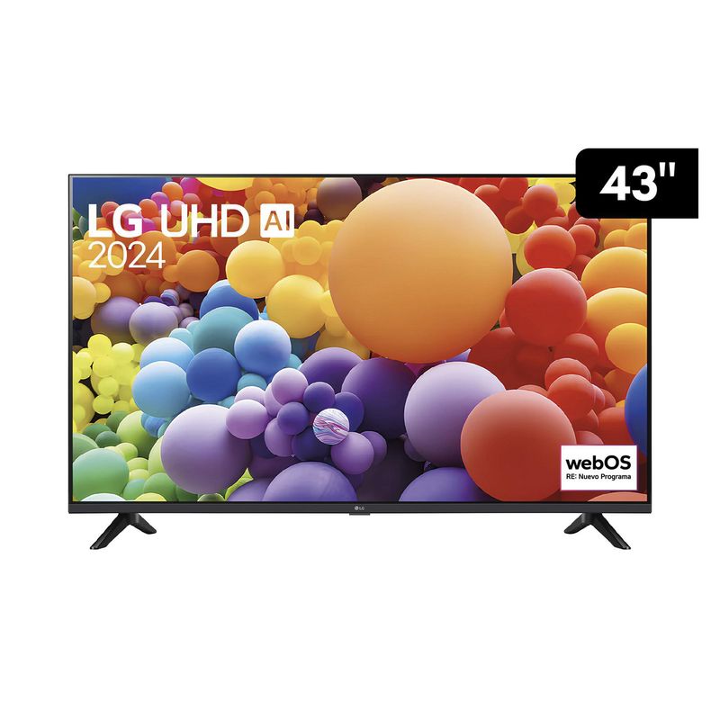 LG - Televisor 43" UHD THINQ AI UT7300