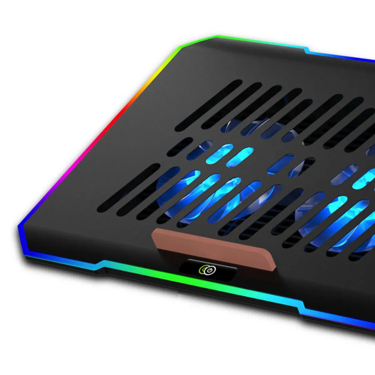 MICRONICS - Cooler Ventilador para Laptop MIC Aboom LED