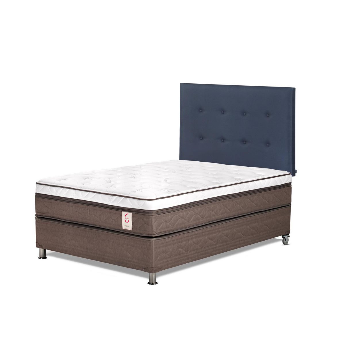 ROSEN - Box Tarima New Style 6 1.5 Plazas West Azul