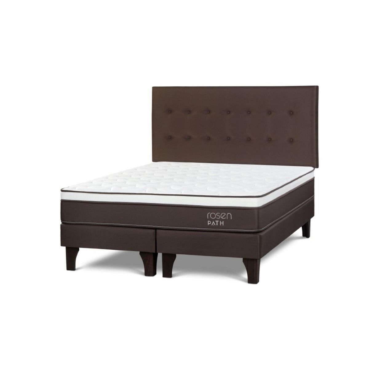 ROSEN - Cama Europea Path Cafe King + Cabecera West