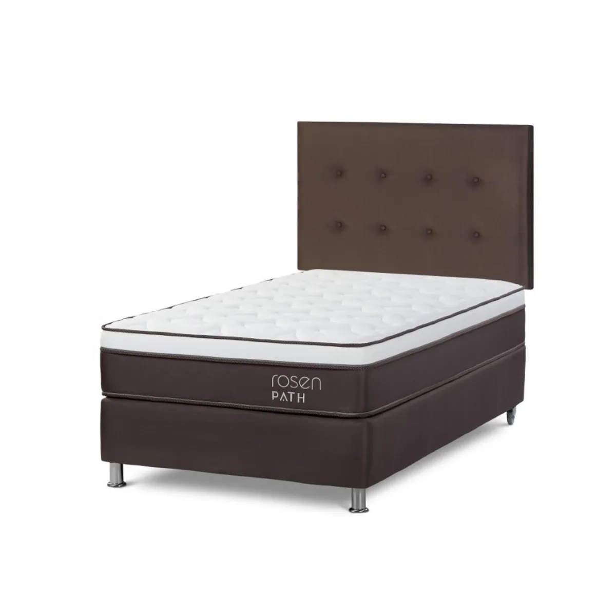 ROSEN - Box Tarima Path Cafe 1.5 Plazas + Cabecera West