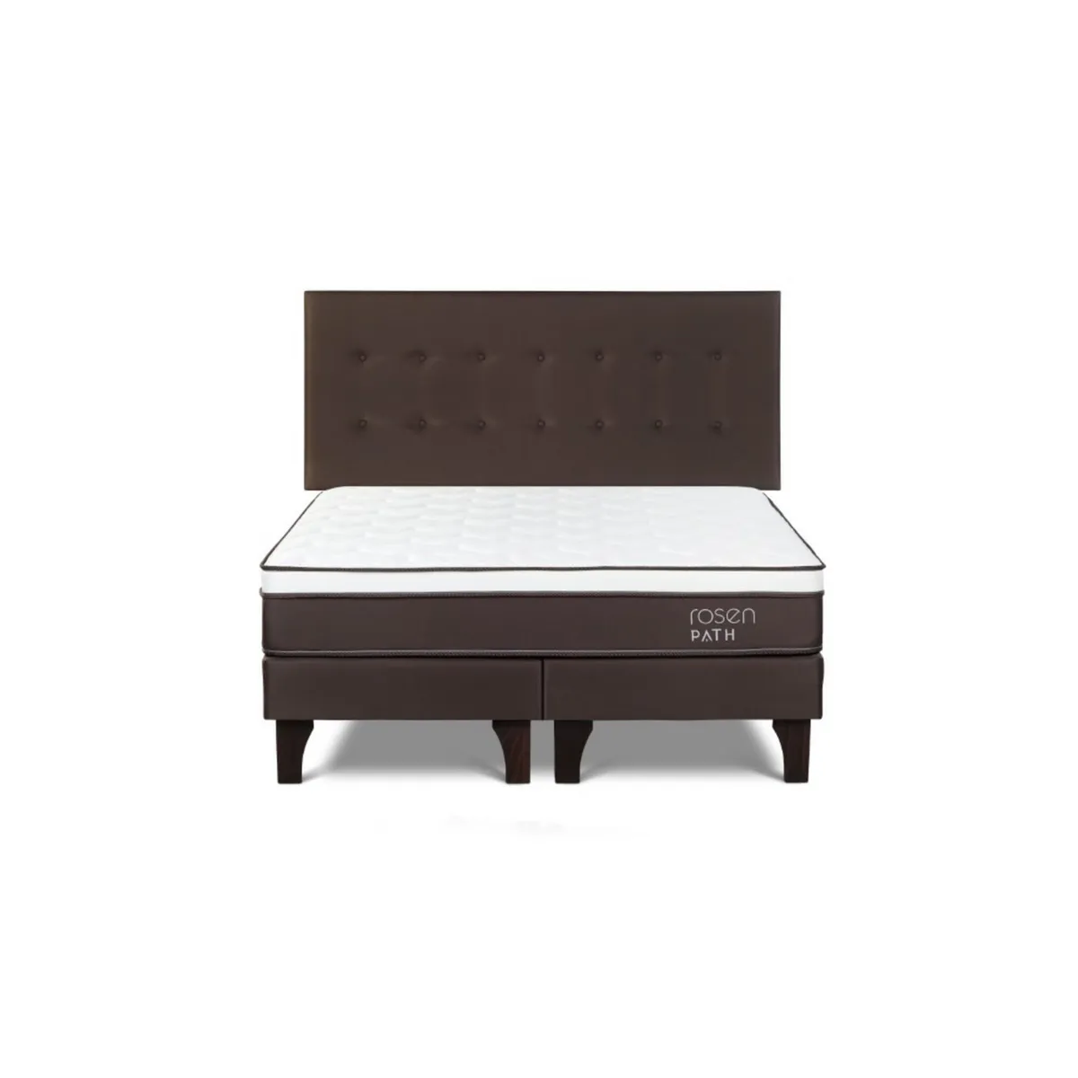 ROSEN - Cama Europea Path Cafe Queen + Cabecera West