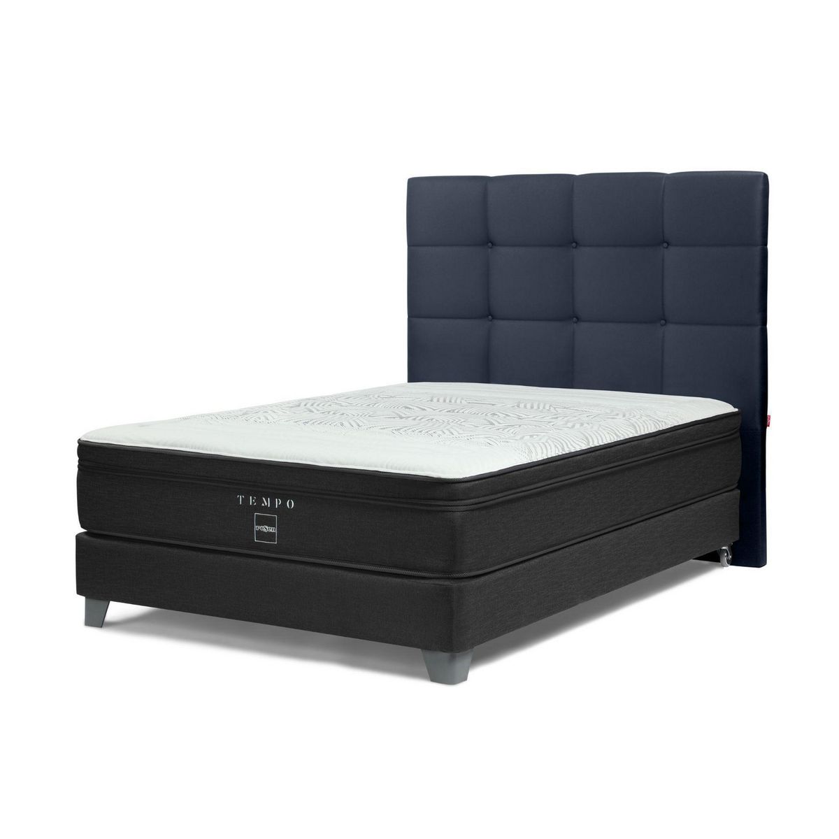 ROSEN - Box Tarima Tempo 2 Plazas Issey Azul