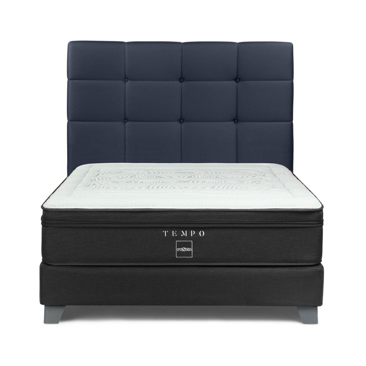 ROSEN - Box Tarima Tempo 2 Plazas Issey Azul
