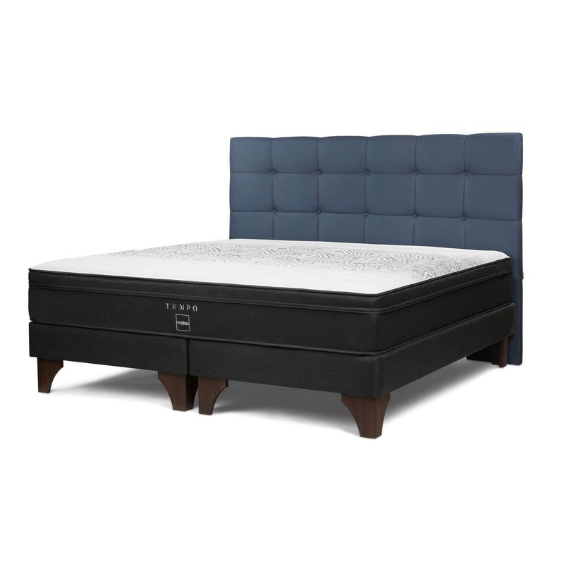 ROSEN - Cama Europea Tempo Queen Issey Azul