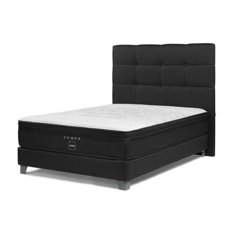 ROSEN - Box Tarima Tempo 2 Plazas Issey Grafito