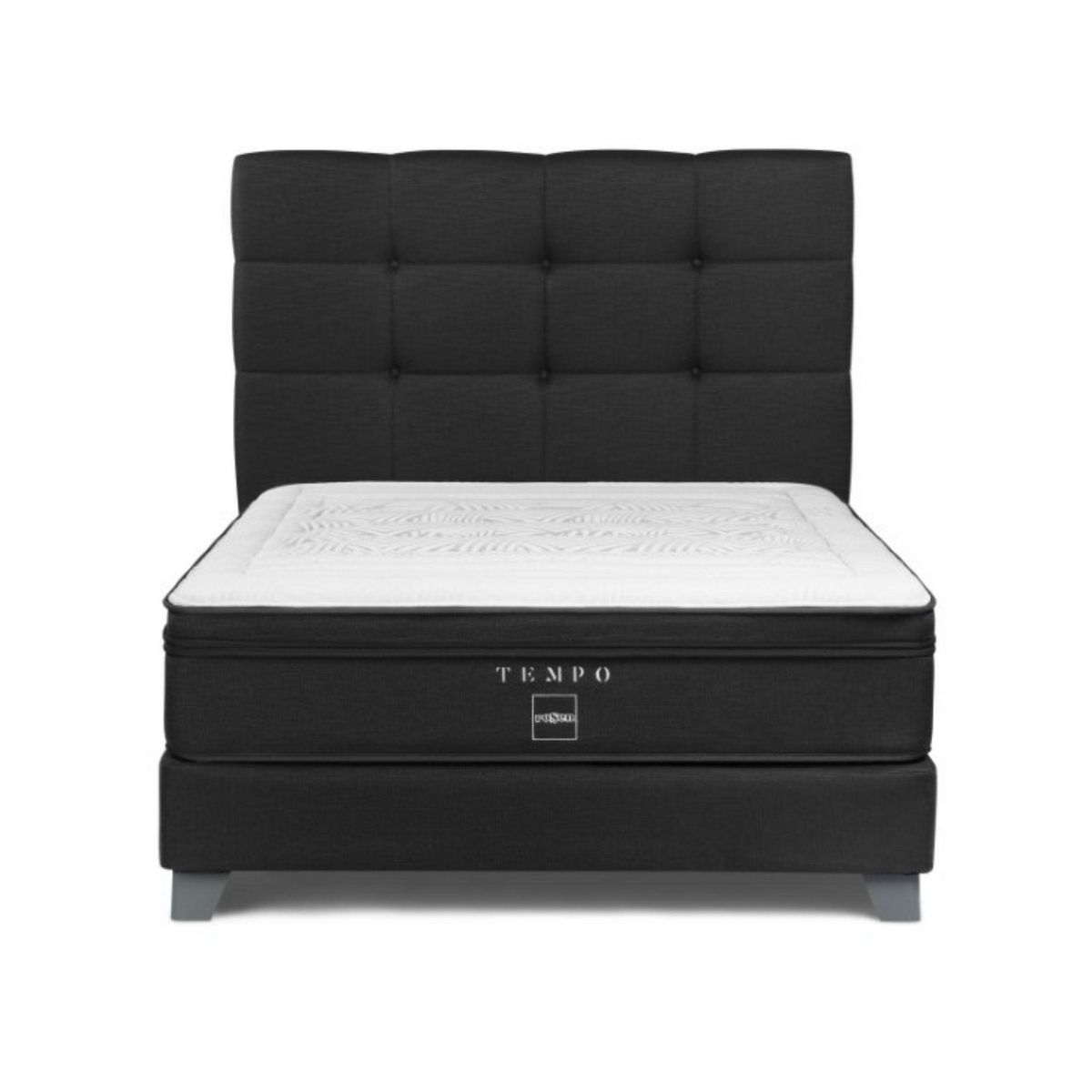 ROSEN - Box Tarima Tempo 2 Plazas Issey Grafito