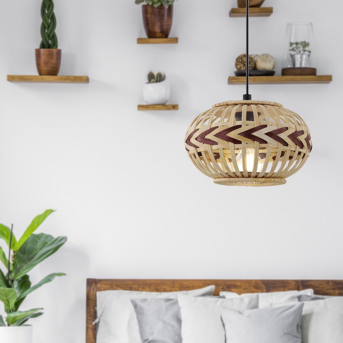 EGLO - Lámpara Colgante Dondarrion 1L 40W