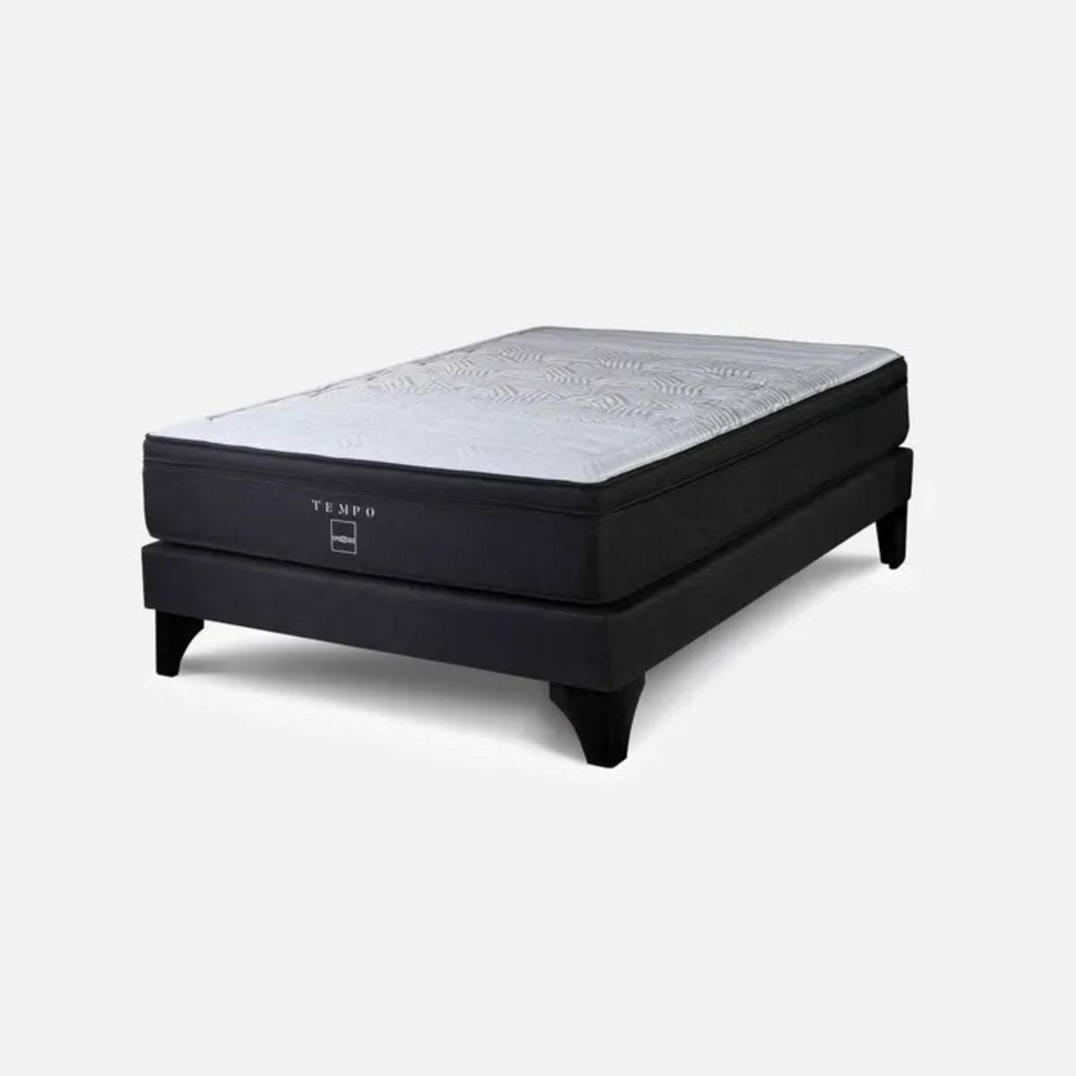 ROSEN - Cama Europea Tempo 2 Plazas + 2 Almohadas Memory Max
