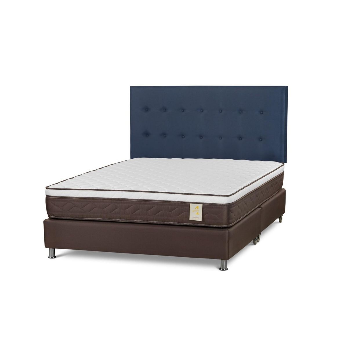 ROSEN - Box Tarima New Style 4 Plus Queen + Cabecera West