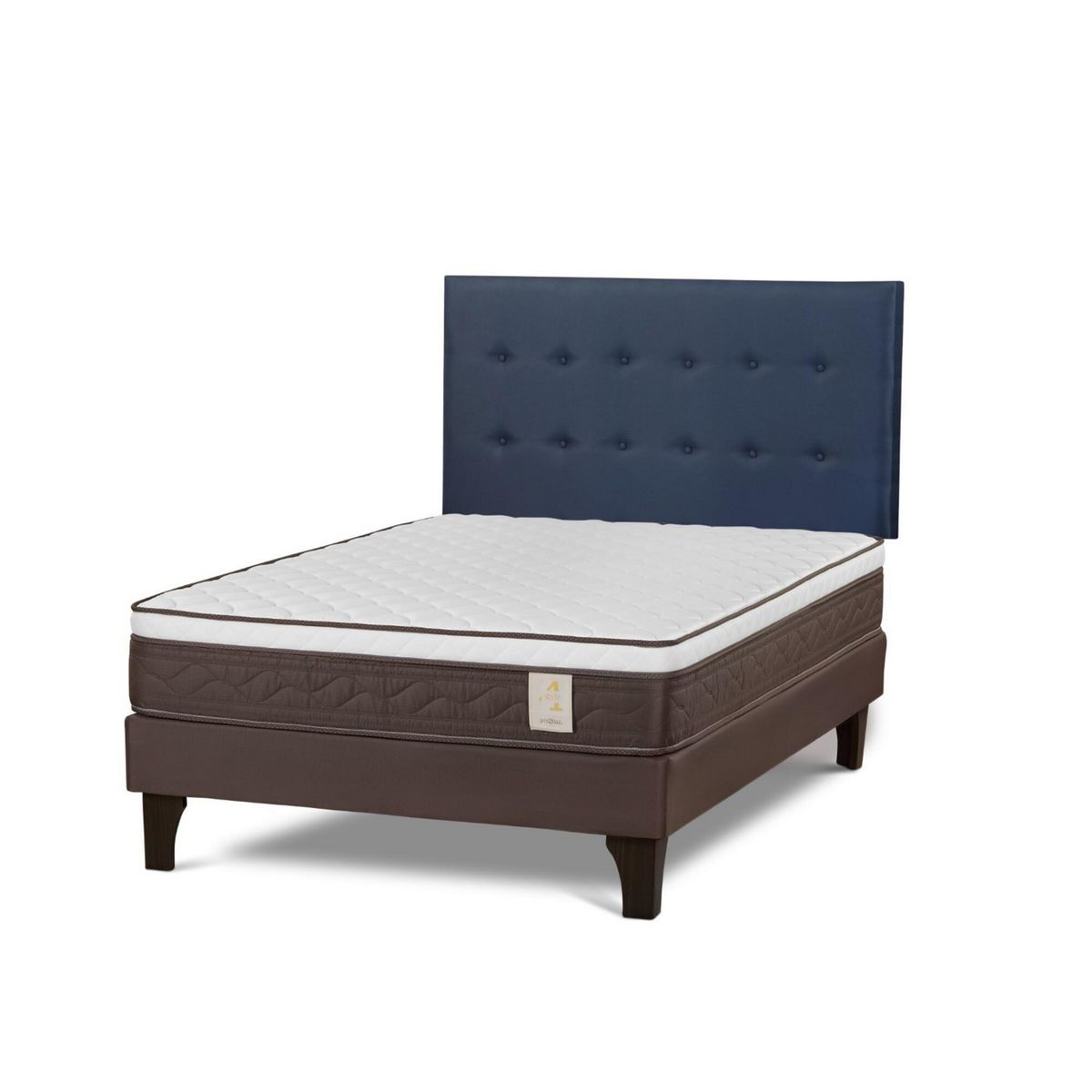 ROSEN - Cama Europea New Style 4 Plus 2 Plazas + Cabecera West