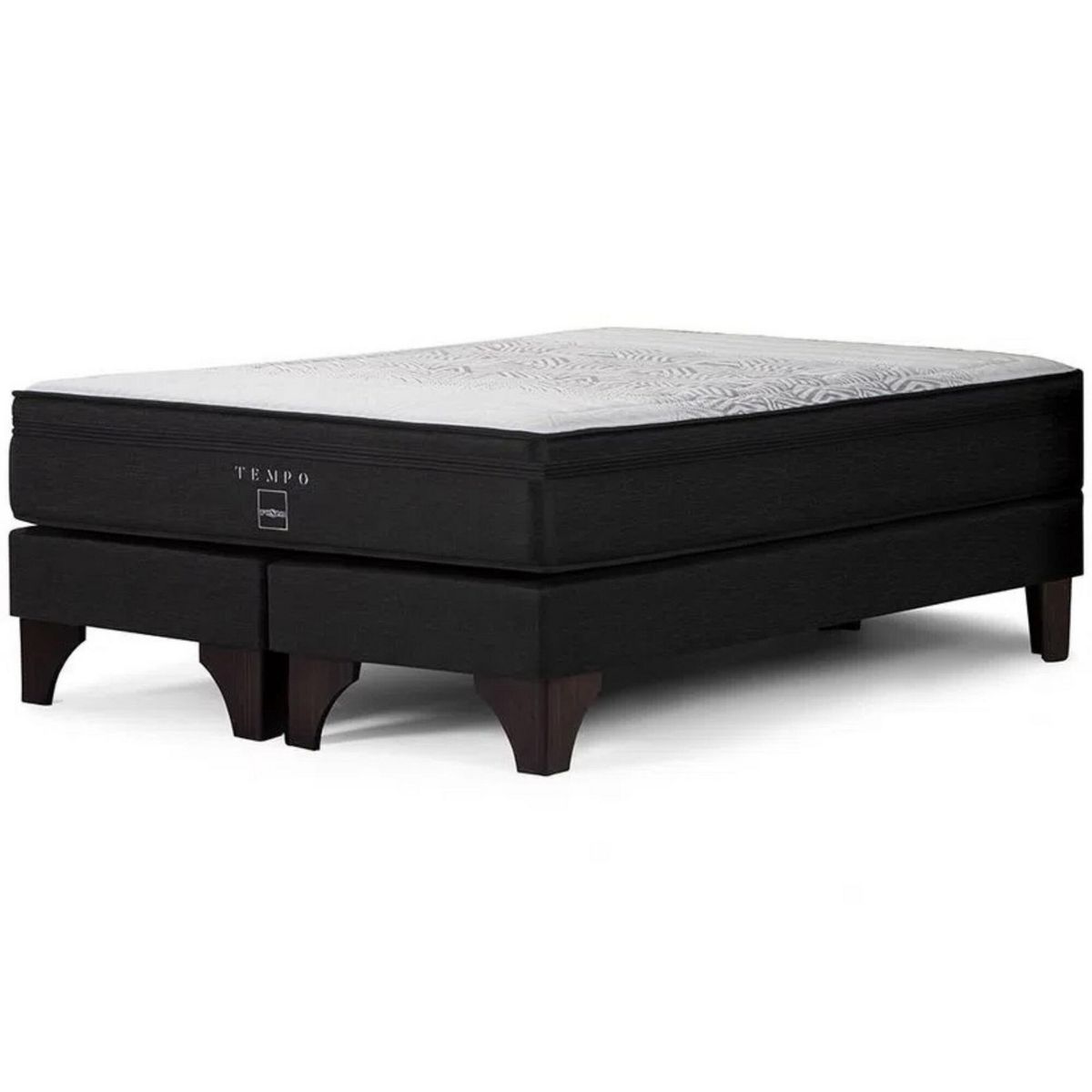 ROSEN - Cama Europea Tempo King + 2 Almohadas Memory Max