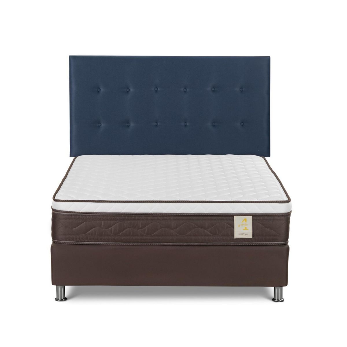 ROSEN - Box Tarima New Style 4 Plus 2 Plazas + Cabecer West