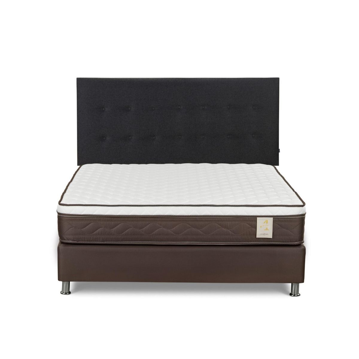 ROSEN - Box Tarima New Style 4 Plus King + Cabecera West