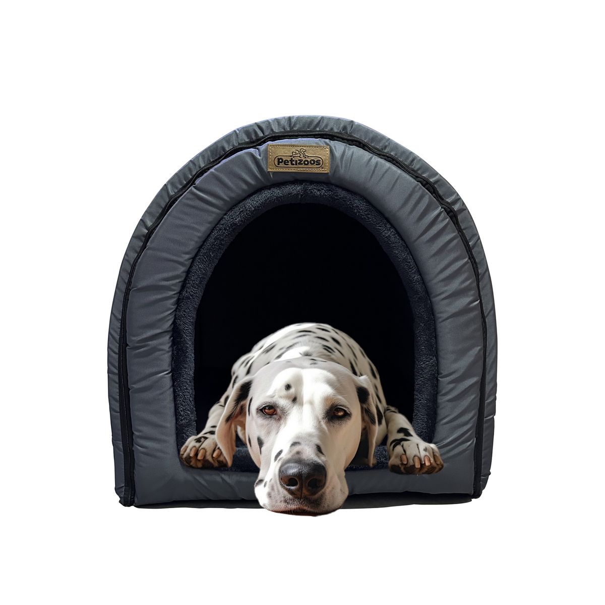 PETIZOOS - Casa Cueva de Felpa para Perro 75x83x110cm