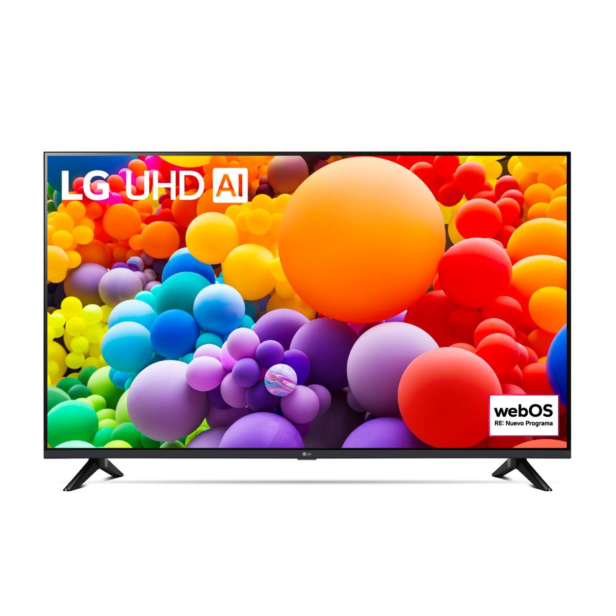LG - Televisor 55" LG UHD 4K ThinQ AI 55UT7300PSA (2024)