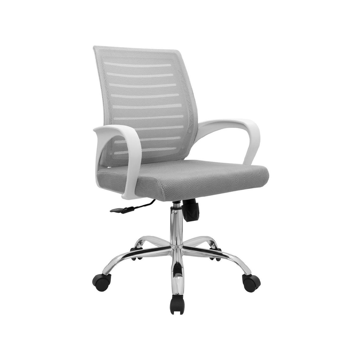 BONNO - Silla de Oficina Dex B Gris/Blanco