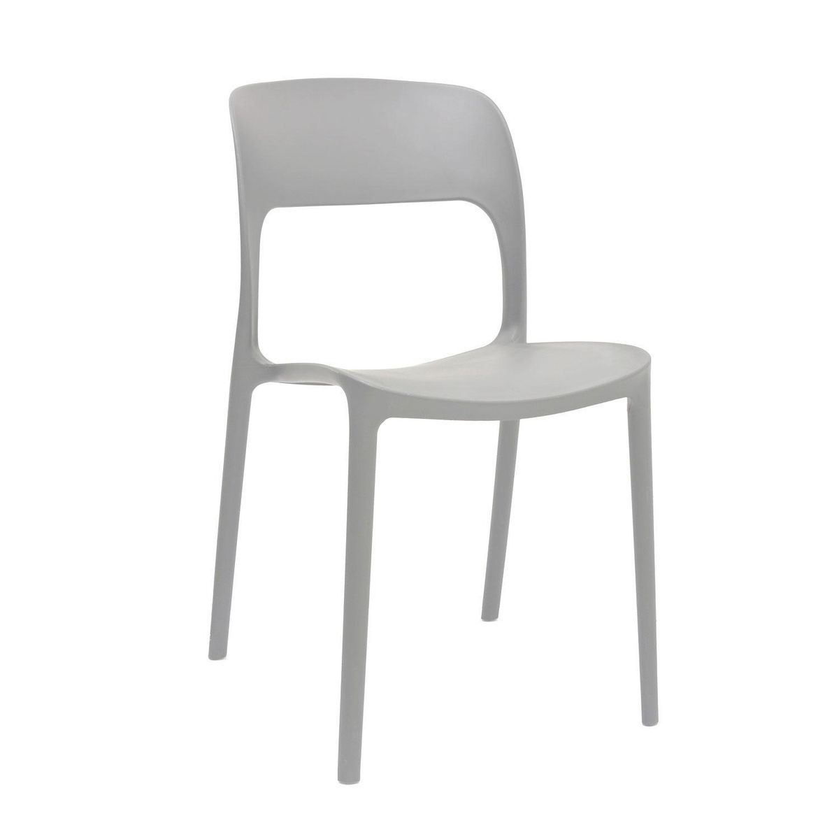 BONNO - Silla de Comedor Obi Gris